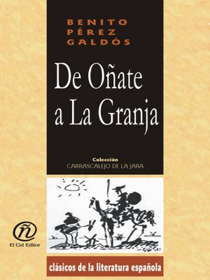 cover image of De Oñate a la Granja